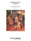 String Quartet No. 2, Op. 15 Cover Image