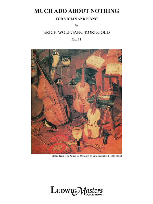 Much Ado About Nothing, Suite for Violin and Piano, Op. 11 Cover Image