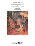 Three Pieces for Double Bass and Piano Cover Image