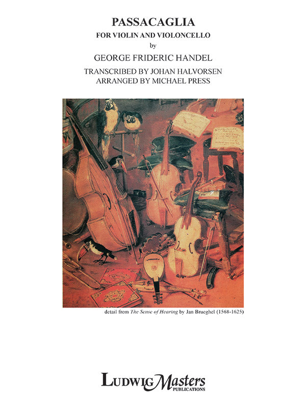 Passacaglia for Violin and Violoncello Cover Image