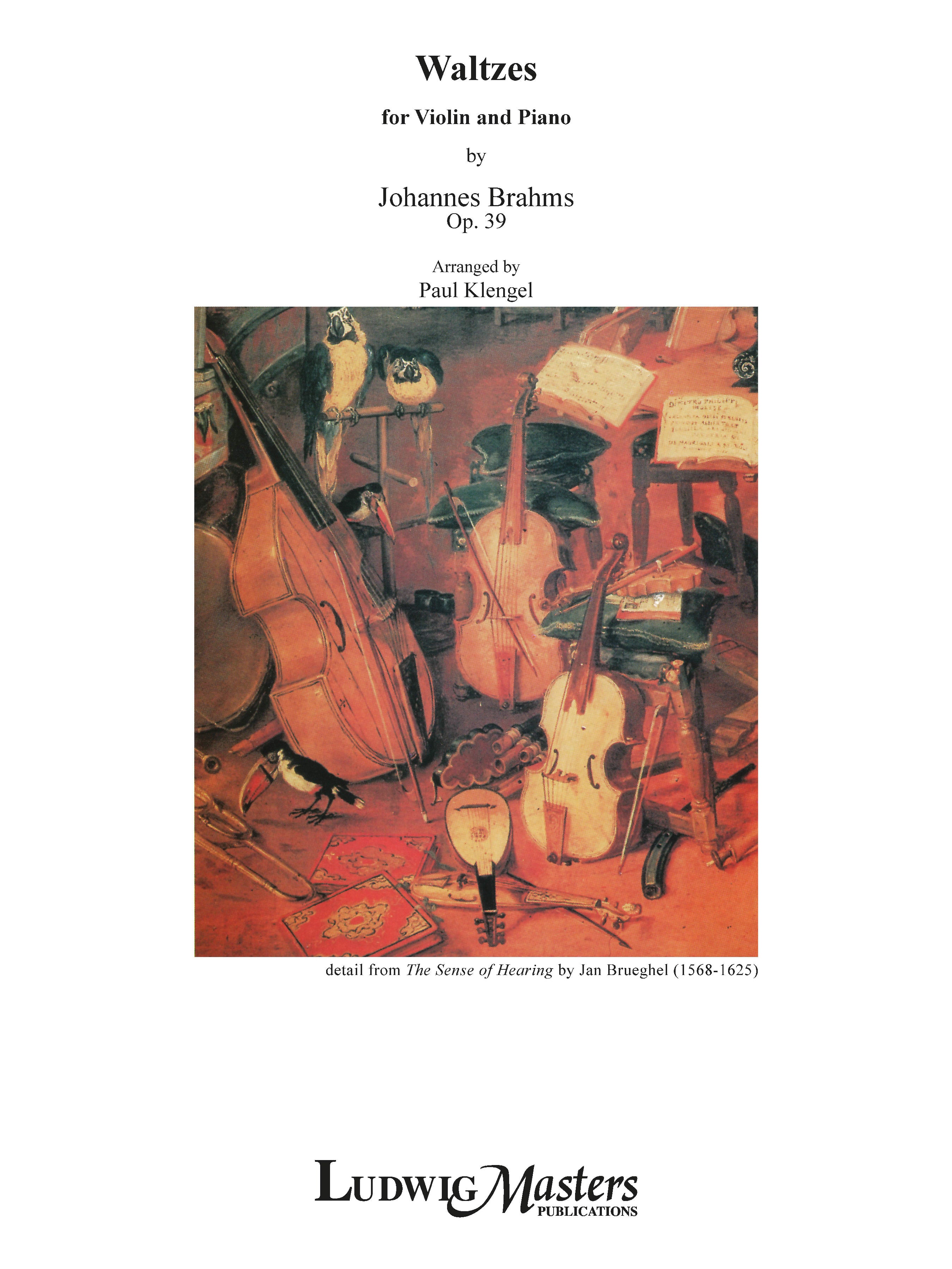 Waltzes, Op.39 Cover Image