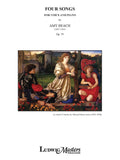 Four Songs, Op. 75 Cover Image