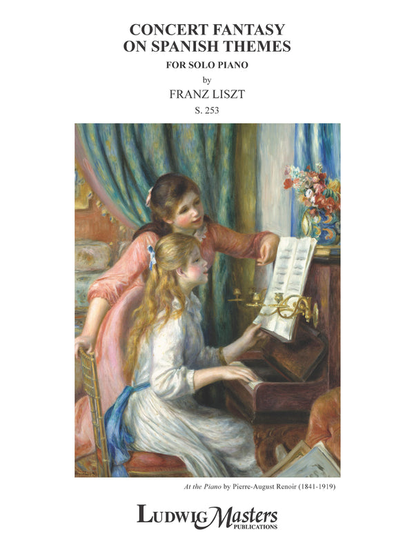 Concert Fantasy on Spanish Themes, S. 253 Cover Image