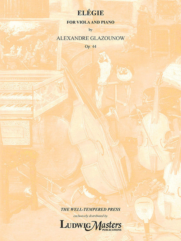 Elegy for Viola and Piano, Op. 44 Cover Image