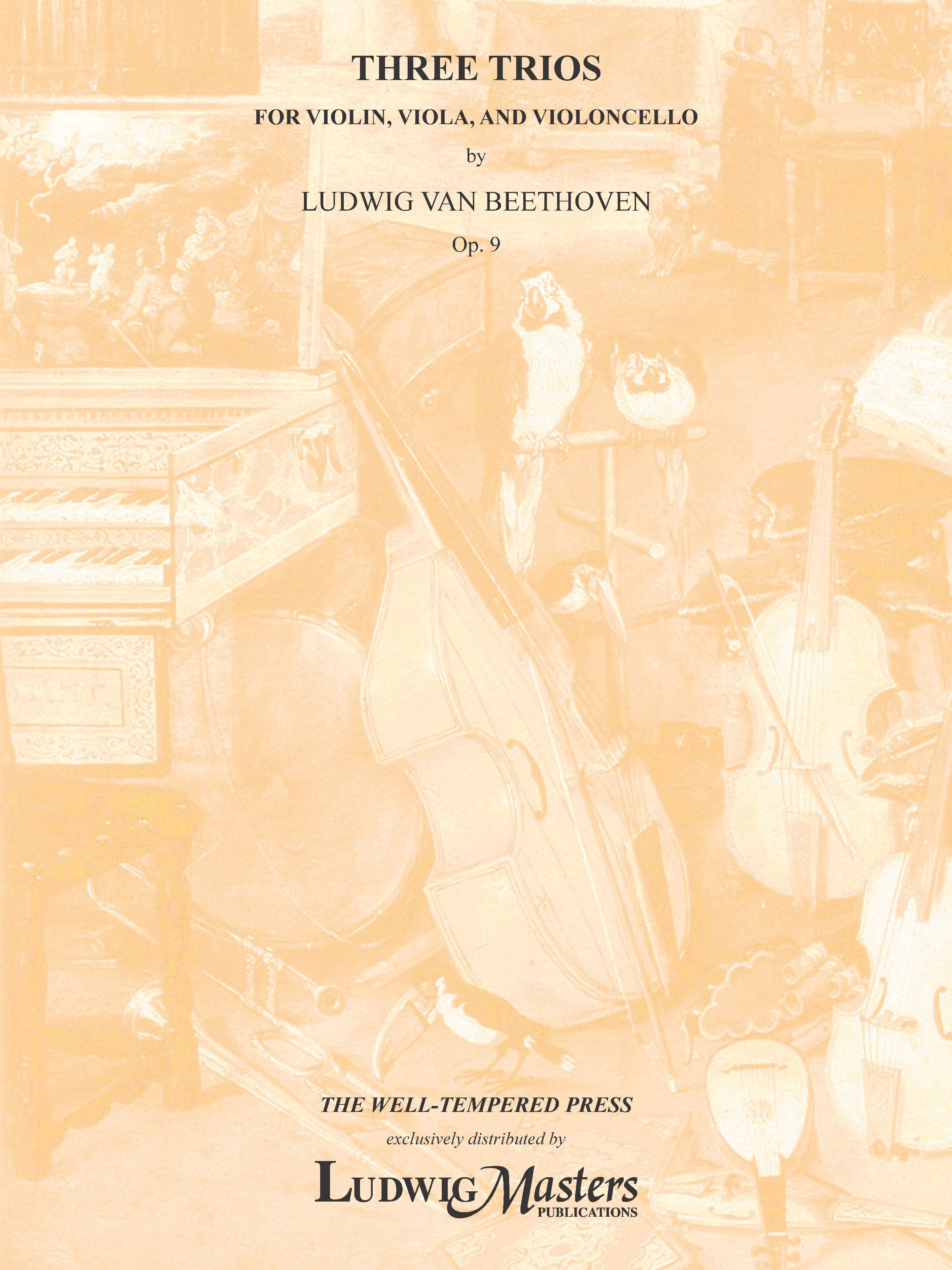 Three Trios, Op. 9 Cover Image