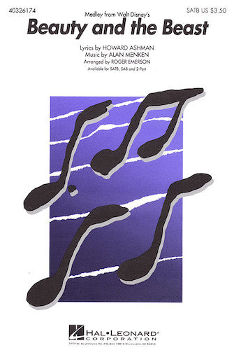 Beauty And The Beast (Medley) (arr. Roger Emerson) Sheet Music Preview