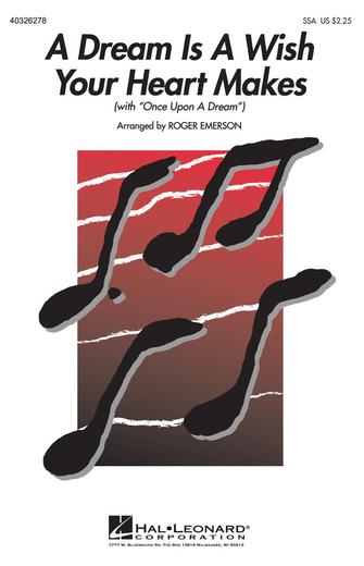 A Dream Is A Wish Your Heart Makes (with "Once Upon A Dream") Sheet Music Preview