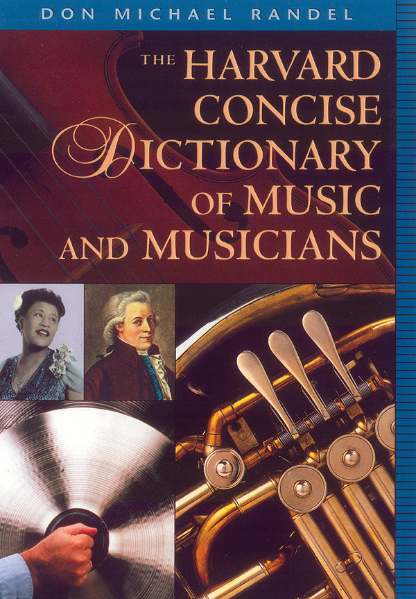 The Harvard Concise Dictionary of Music and Musicians Cover Image