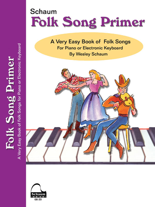 Folk Song Primer (Big Note - Duet Acc.) Cover Image