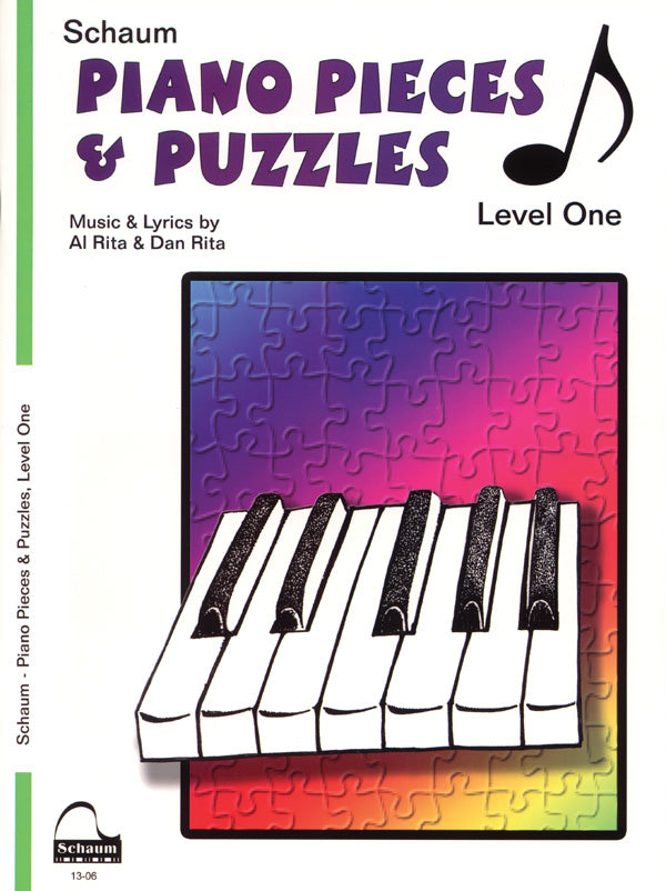 Piano Pieces & Puzzles, Level 1 Cover Image