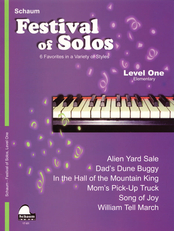Festival of Solos, Level 1 Cover Image