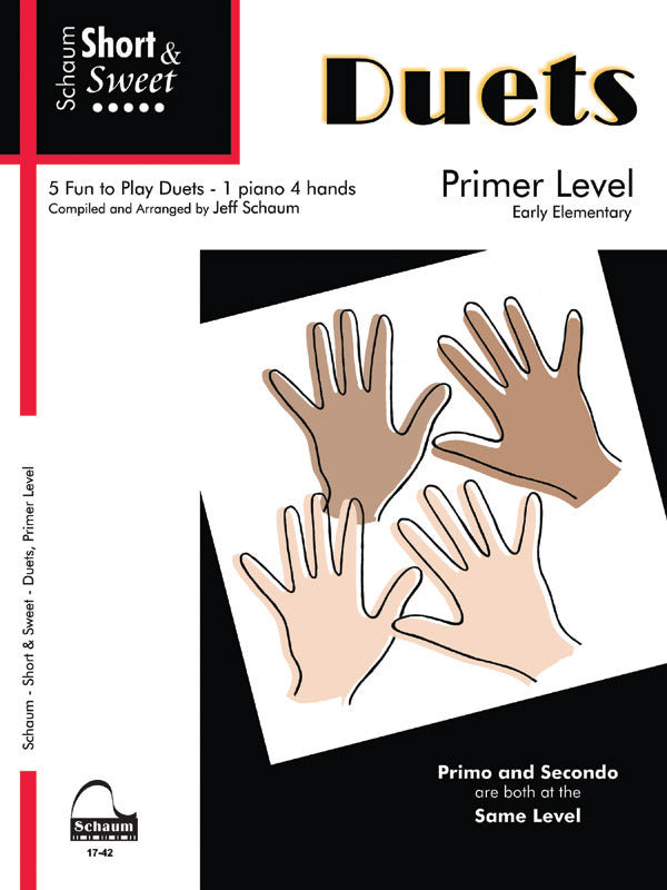 Short & Sweet Duets, Primer Level Cover Image