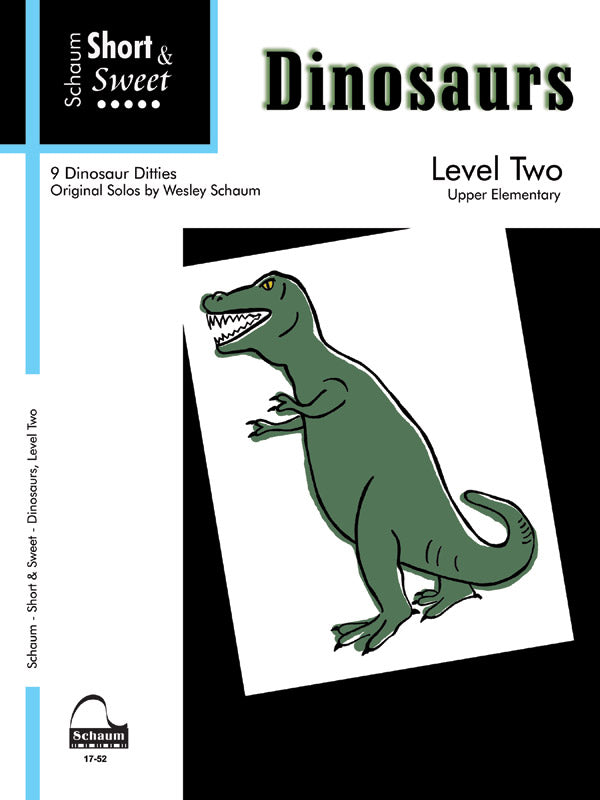 Short & Sweet Dinosaurs, Level 2 Cover Image