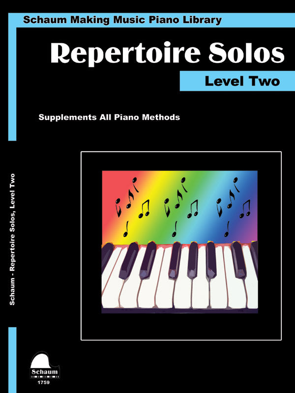 Making Music Piano Library: Repertoire Solos, Level Two Cover Image