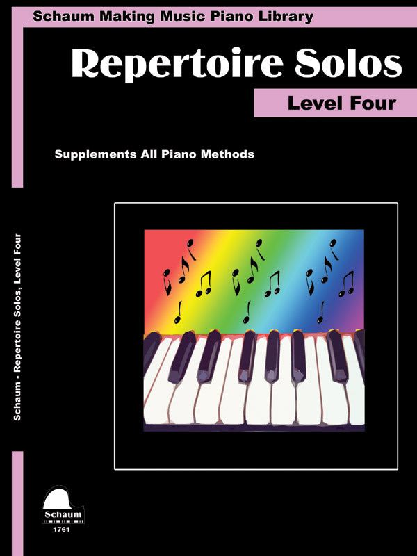 Making Music Piano Library: Repertoire Solos, Level Four Cover Image