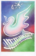 Schaum Recital Programs (Blank) #26: Dove with Keyboard Cover Image