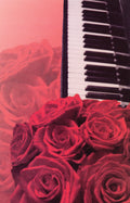 Schaum Recital Programs (Blank) #55: Roses and Keyboard Cover Image