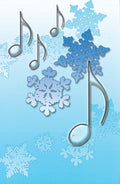 Schaum Recital Programs (Blank) #71: Snowflakes and Notes Cover Image