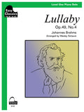 Easy Classics: Lullaby, Opus 49, No. 4 Cover Image