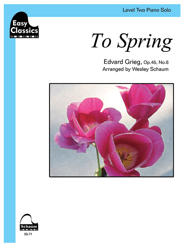 Easy Classics: To Spring, Opus 45, No. 6 Cover Image