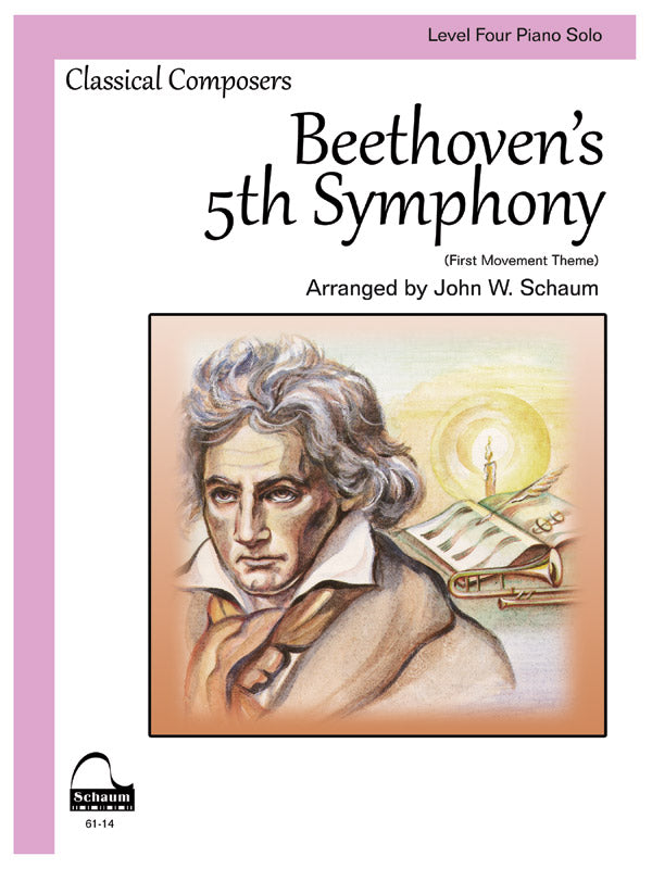 Beethoven's 5th Symphony (Opening Theme, First Movement) Cover Image