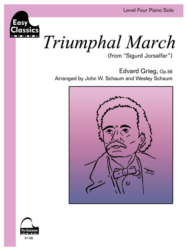 Triumphal March (from <i>Sigurd Jorsalfar</i>) Cover Image