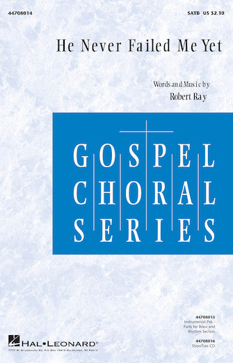 He Never Failed Me Yet Sheet Music Preview