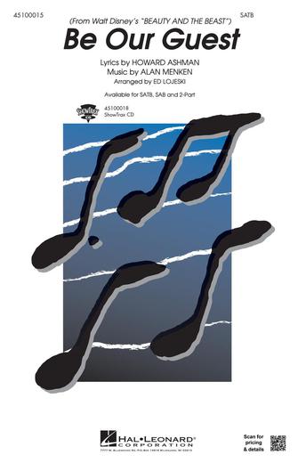 Be Our Guest (from Beauty And The Beast) (arr. Ed Lojeski) Sheet Music Preview