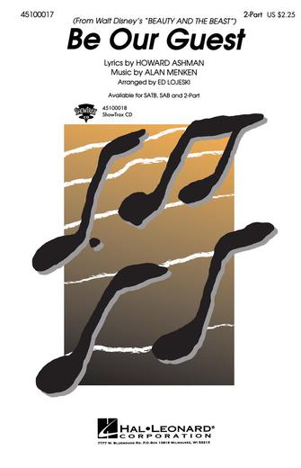 Be Our Guest (from Beauty And The Beast) (arr. Ed Lojeski) Sheet Music Preview