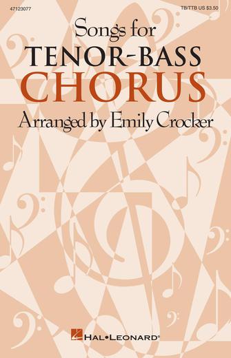 Songs For Tenor-Bass Chorus (Collection) Sheet Music Preview