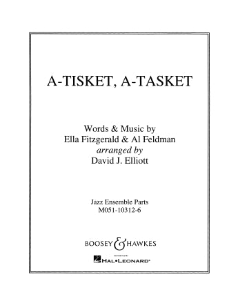 A-Tisket, A-Tasket (arr. David J. Elliott) Sheet Music Preview