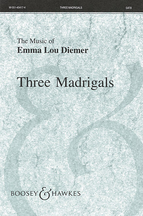 Three Madrigals Sheet Music Preview