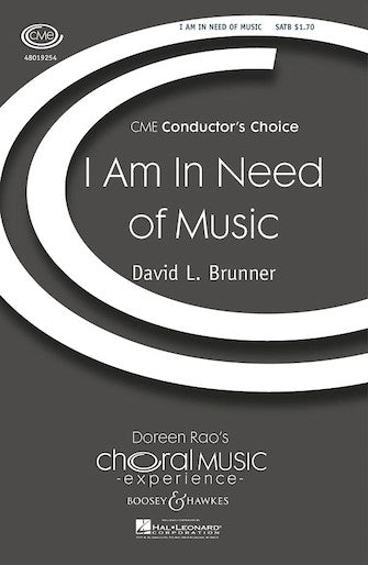 I Am In Need Of Music Sheet Music Preview