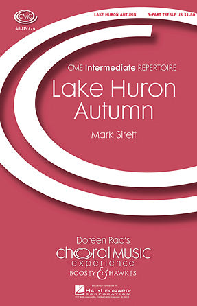 Lake Huron Autumn Sheet Music Preview
