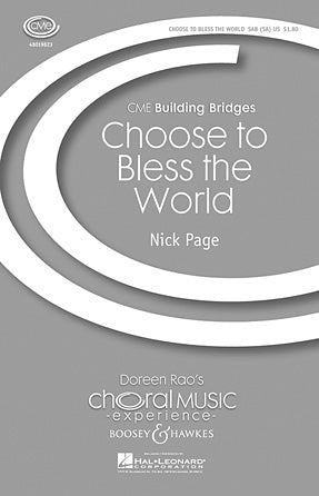 Choose To Bless The World Sheet Music Preview