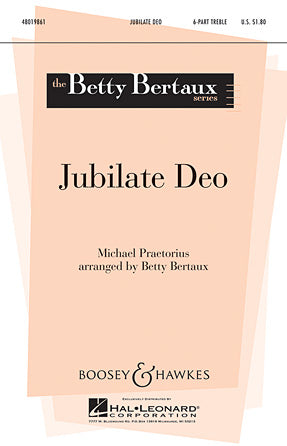 Jubilate Deo Sheet Music Preview