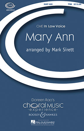 Mary Ann Sheet Music Preview