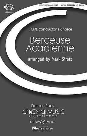 Berceuse Acadienne Sheet Music Preview