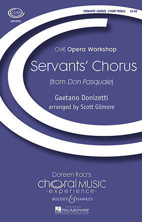 Servants' Chorus Sheet Music Preview