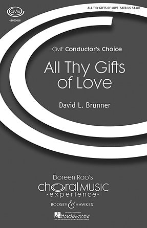 All Thy Gifts Of Love Sheet Music Preview