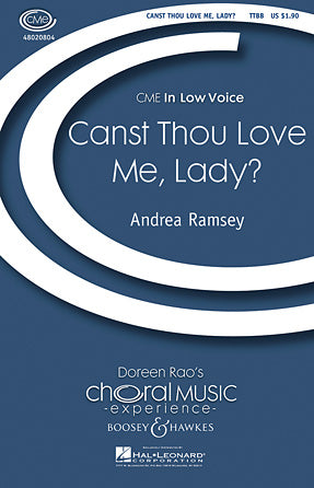Canst Thou Love Me, Lady? Sheet Music Preview