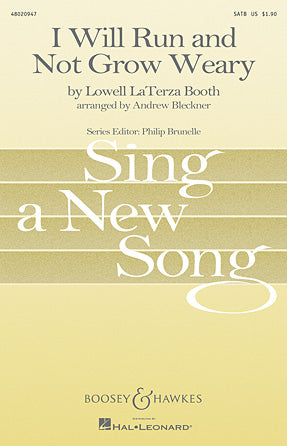 I Will Run And Not Grow Weary Sheet Music Preview