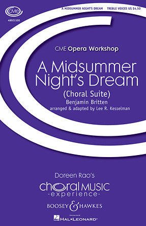A Midsummer Night's Dream - A Choral Suite Sheet Music Preview