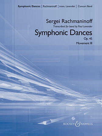 Symphonic Dances, Op.45 - Bb Trumpet Parts - Digital Only Sheet Music Preview