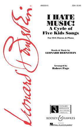 I Hate Music (arr. Robert Page) Sheet Music Preview