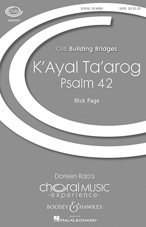 K'Ayal Ta'arog Sheet Music Preview