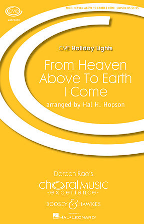 From Heaven Above To Earth I Come Sheet Music Preview