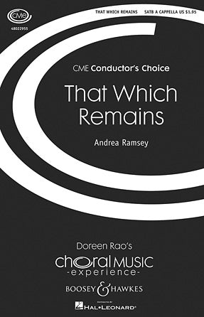 That Which Remains Sheet Music Preview