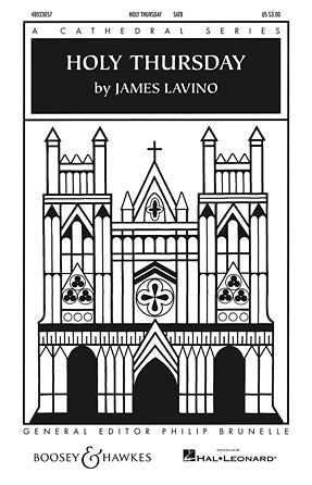 Holy Thursday Sheet Music Preview