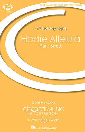 Hodie Alleluia Sheet Music Preview